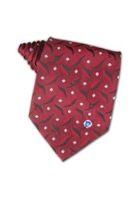 TI069 wholesale polka dot ties custom printed ties dots points pattern ties hk company supplier hongkong